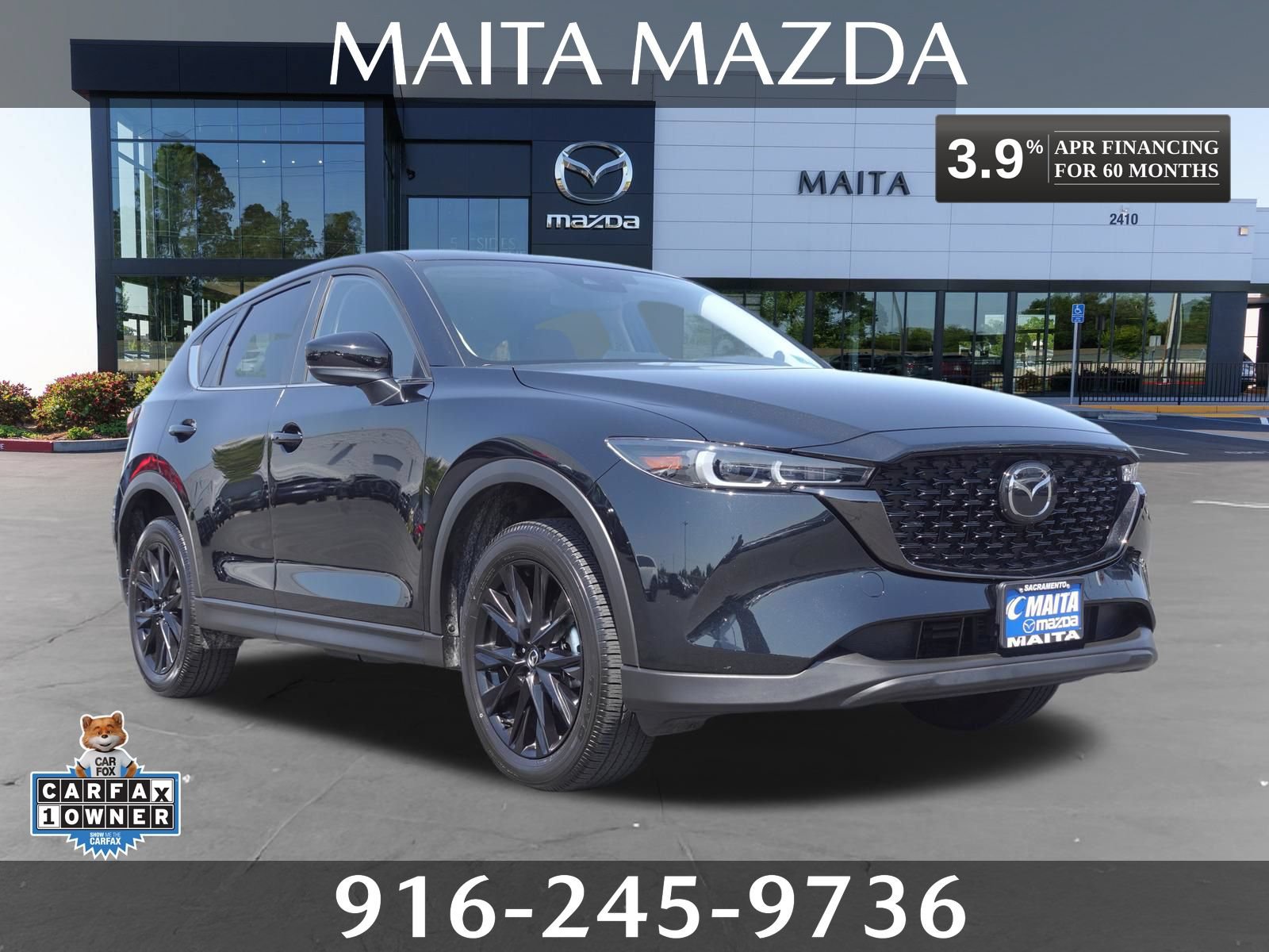 Certified 2025 MAZDA CX-5 Carbon Edition