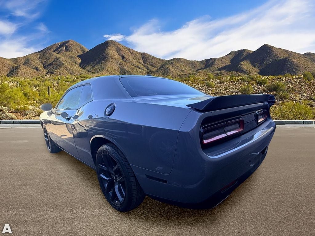 Certified 2023 Dodge Challenger SXT w/ Blacktop Package RWD image 3