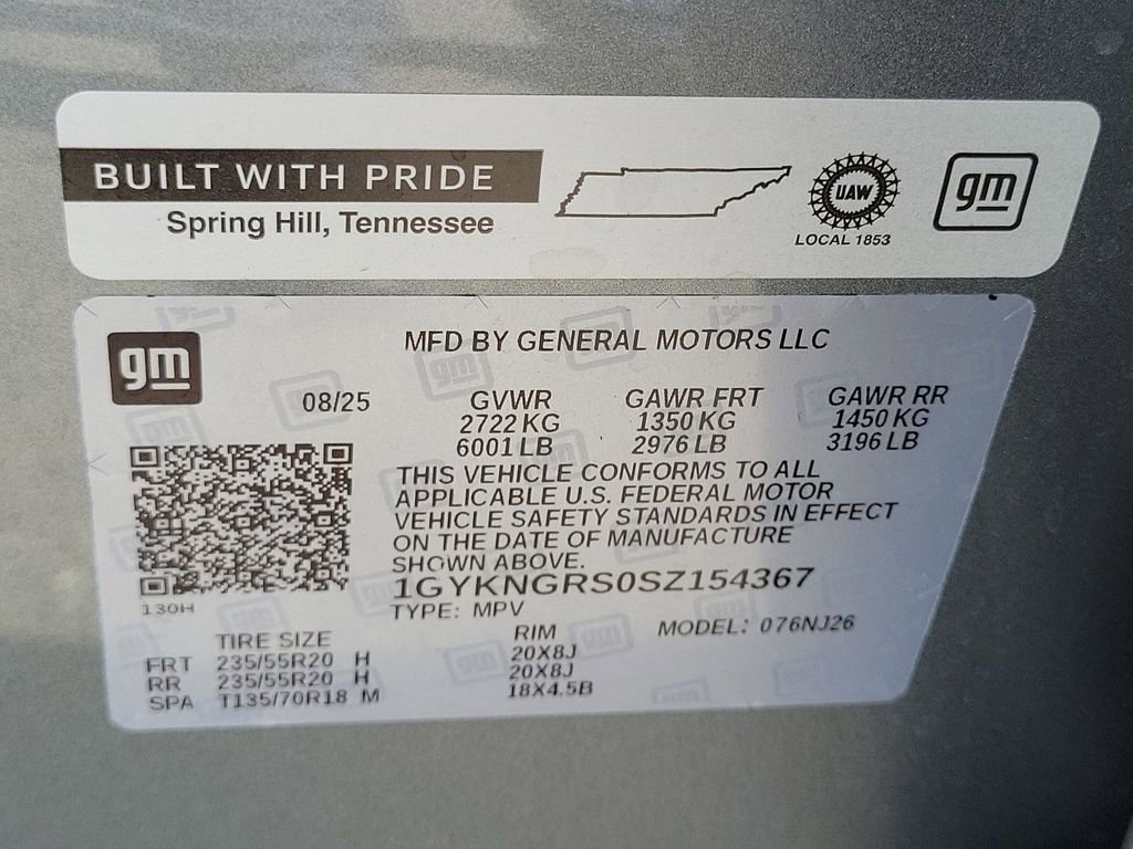 Used 2025 Cadillac XT5 Sportv image 34