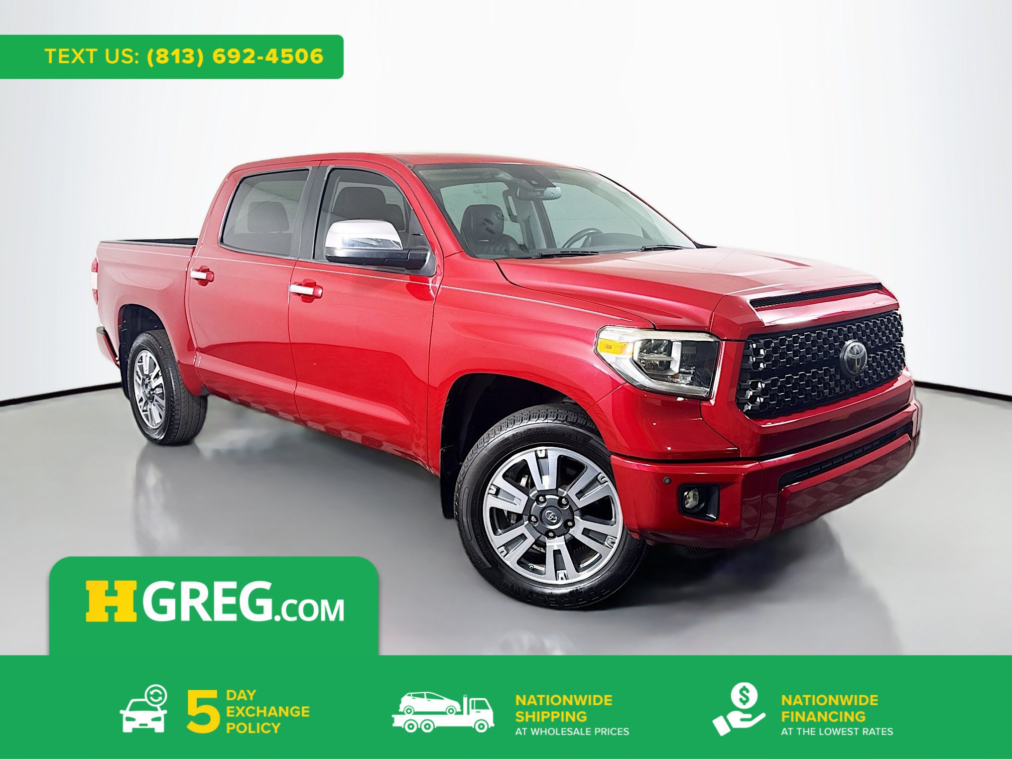 Used 2021 Toyota Tundra Platinum RWD image 1