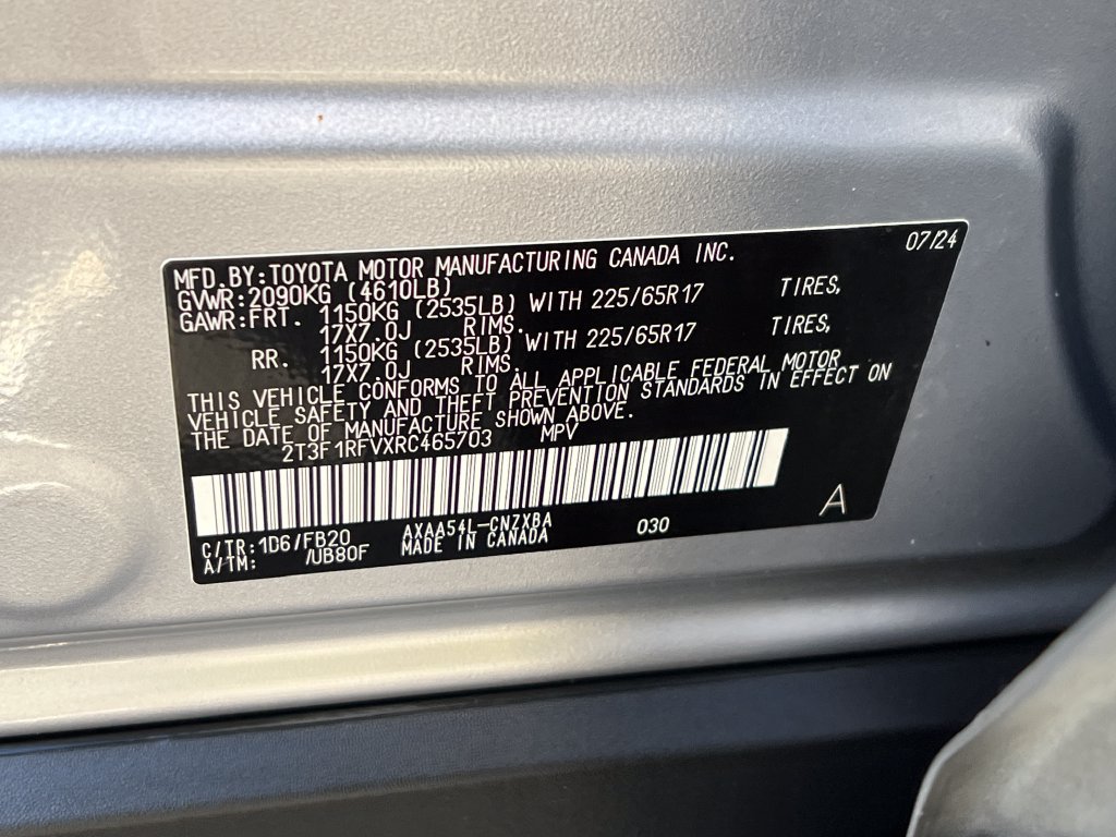 Used 2024 Toyota RAV4 LE AWD/4WD image 26