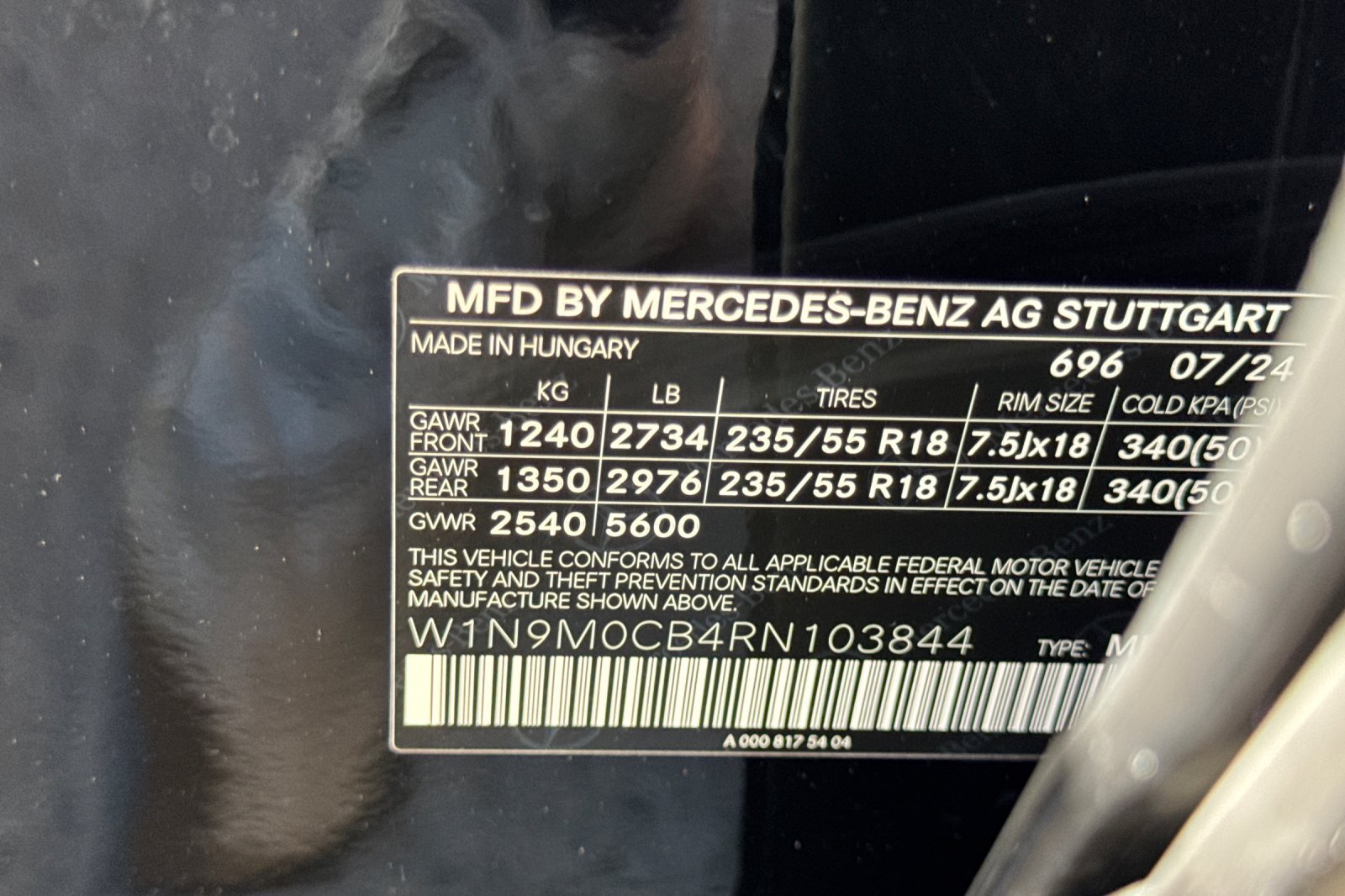 Certified 2024 Mercedes-Benz EQB 250+ image 40