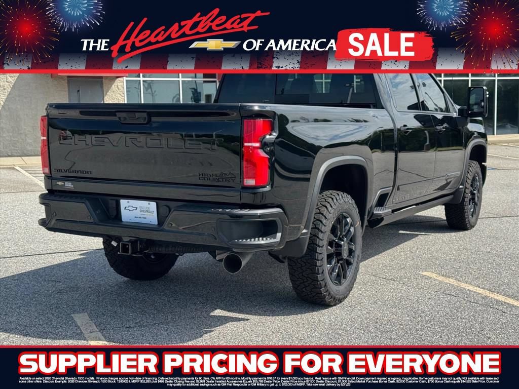 New 2026 Chevrolet Silverado 2500 High Country w/ Midnight Edition AWD/4WD image 3