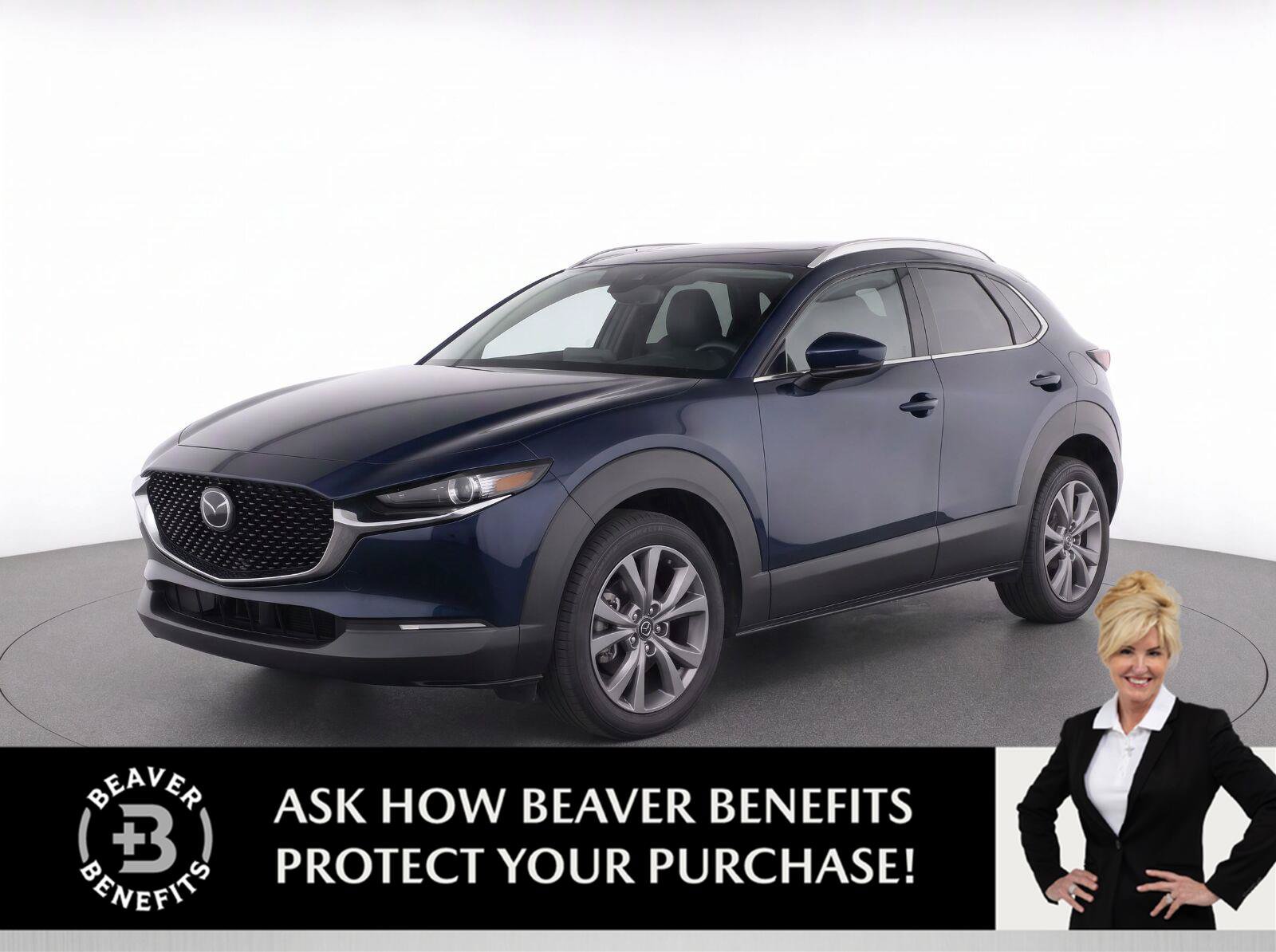 Used 2022 MAZDA CX-30 AWD 2.5 S w/ Premium Package image 1