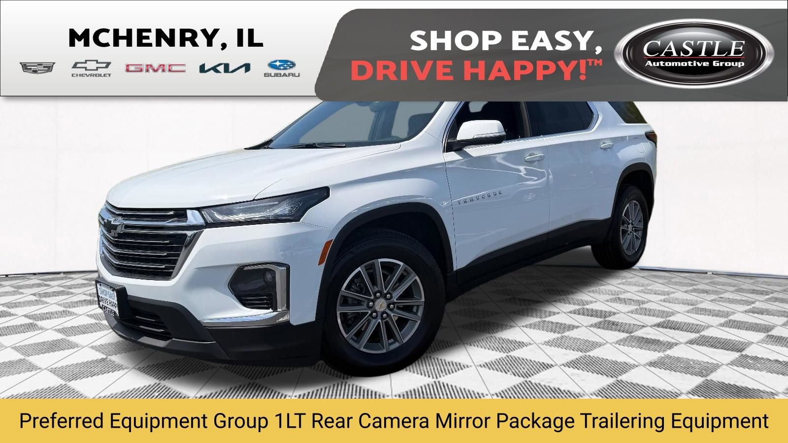 Used 2023 Chevrolet Traverse LT w/ Rear Camera Mirror Package