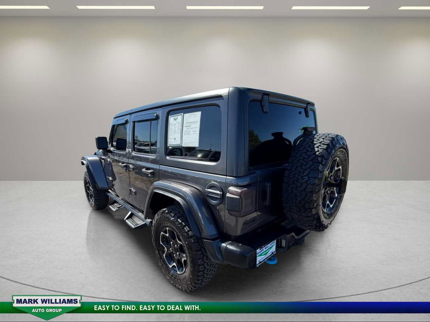 Used 2021 Jeep Wrangler Unlimited Rubicon 4xe w/ Steel Bumper Group AWD/4WD image 4