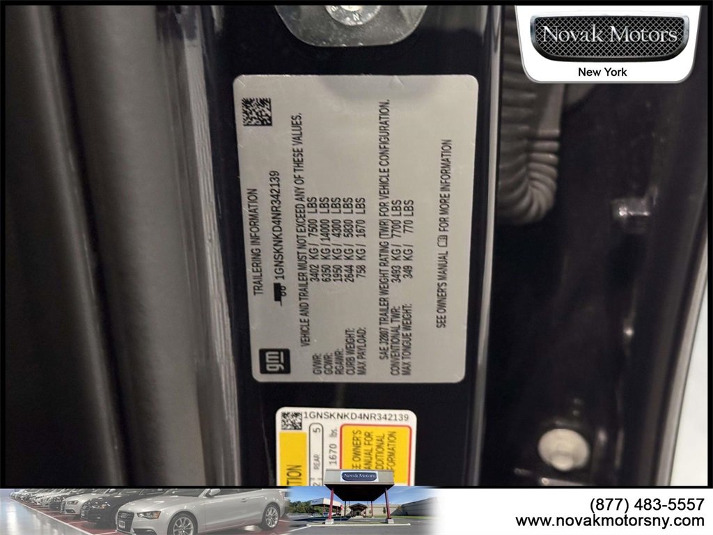 Used 2022 Chevrolet Tahoe LT w/ LT Signature Plus Package image 18
