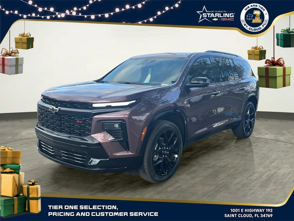 New 2026 Chevrolet Traverse RS image 1