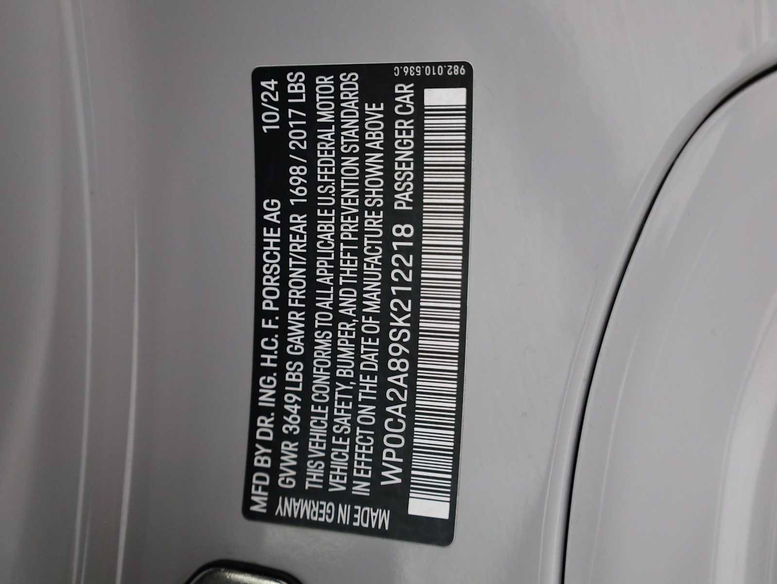 Used 2025 Porsche 718 Boxster RWD image 41