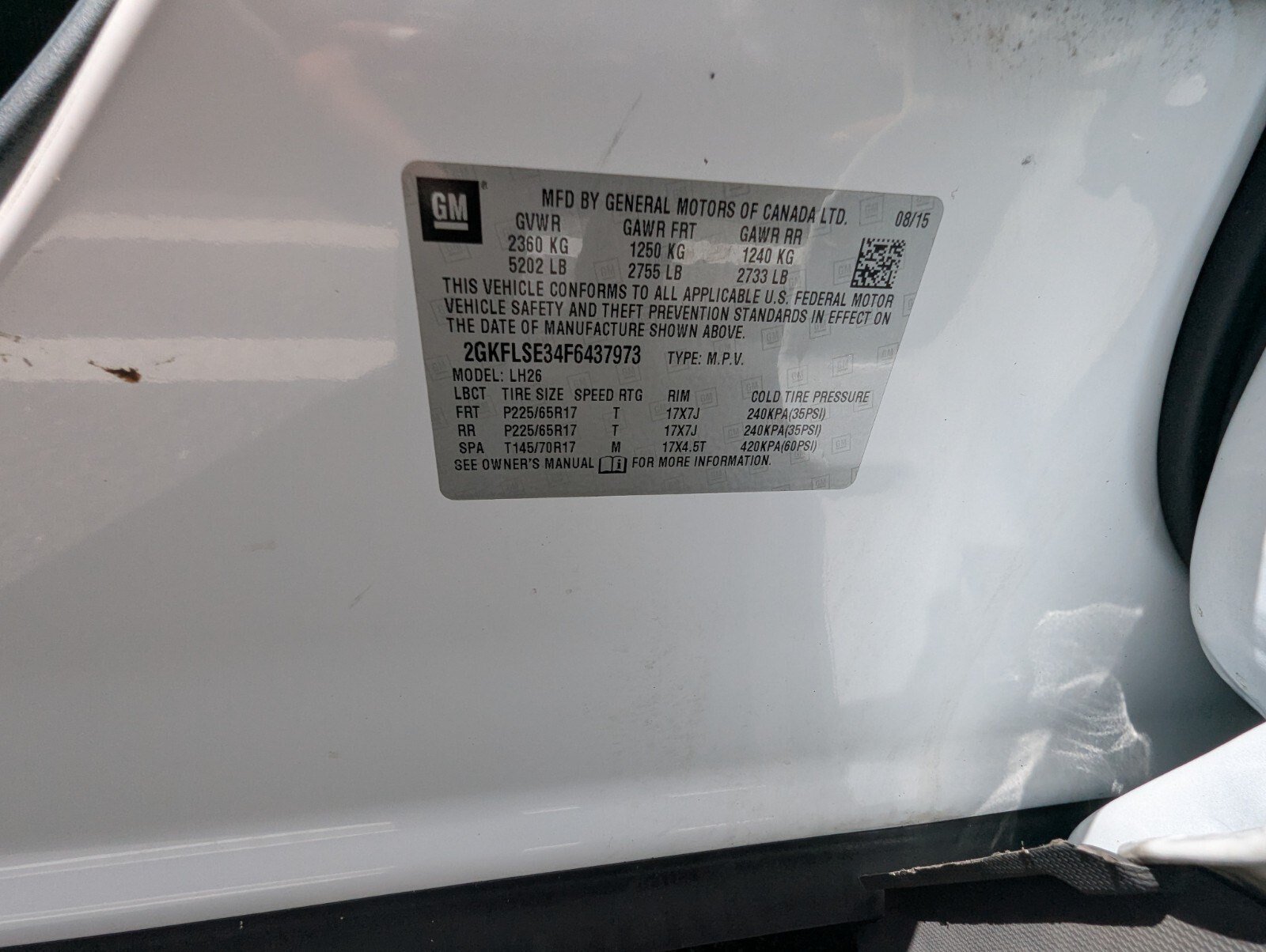 Used 2015 GMC Terrain SLT FWD image 40