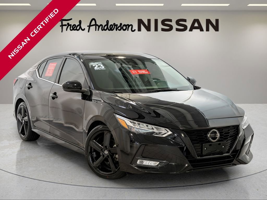 Certified 2023 Nissan Sentra SR w/ Midnight Edition Package