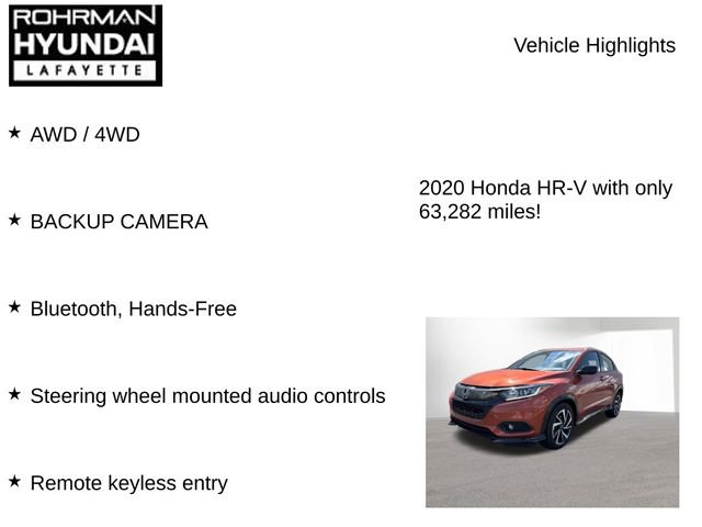 Used 2020 Honda HR-V Sport image 7