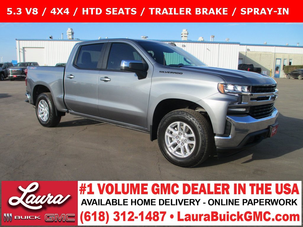 Used 2021 Chevrolet Silverado 1500 LT w/ LPO, Dark Essentials Package