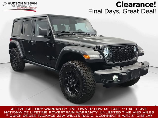 Used 2025 Jeep Wrangler Willys image 1