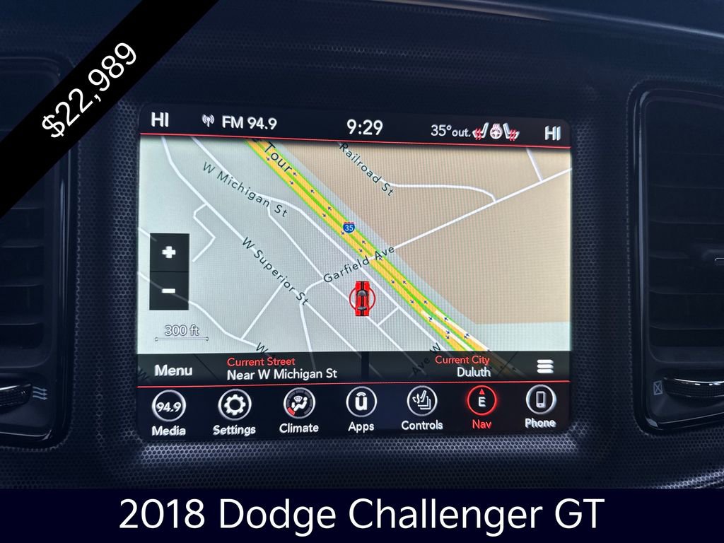 Used 2018 Dodge Challenger GT w/ Driver Convenience Group image 16
