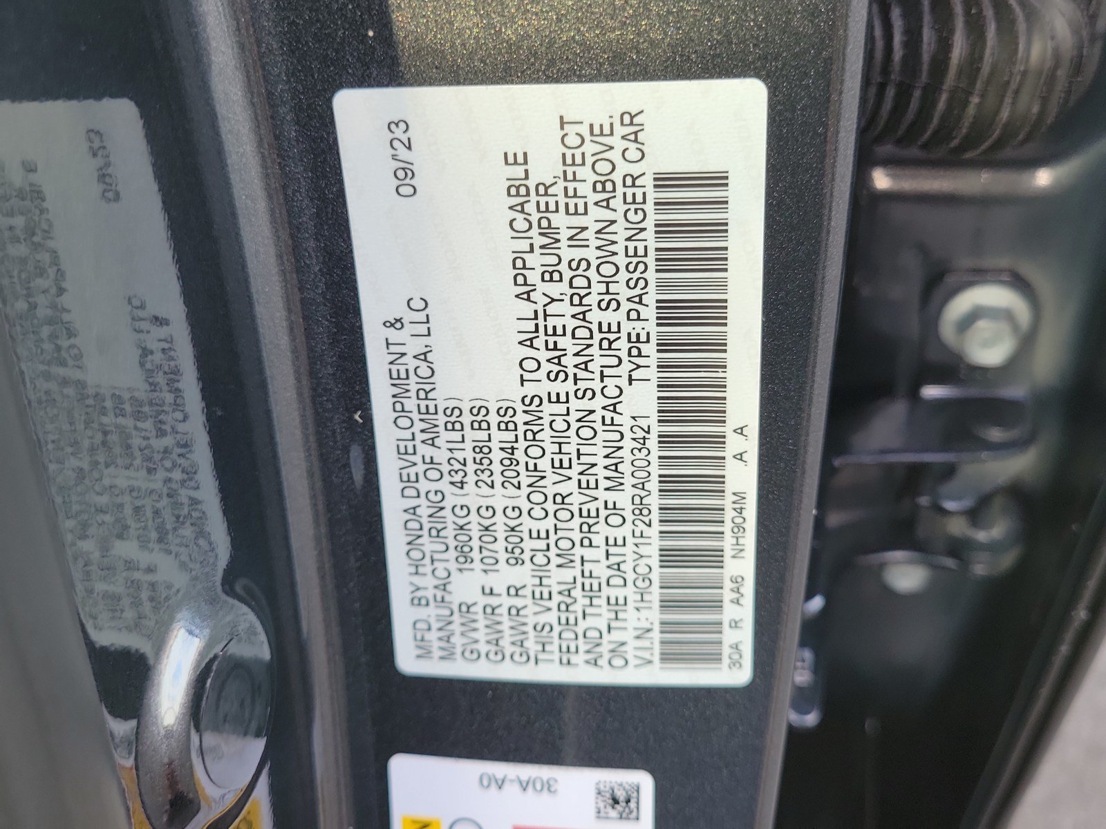 Used 2024 Honda Accord LX image 32
