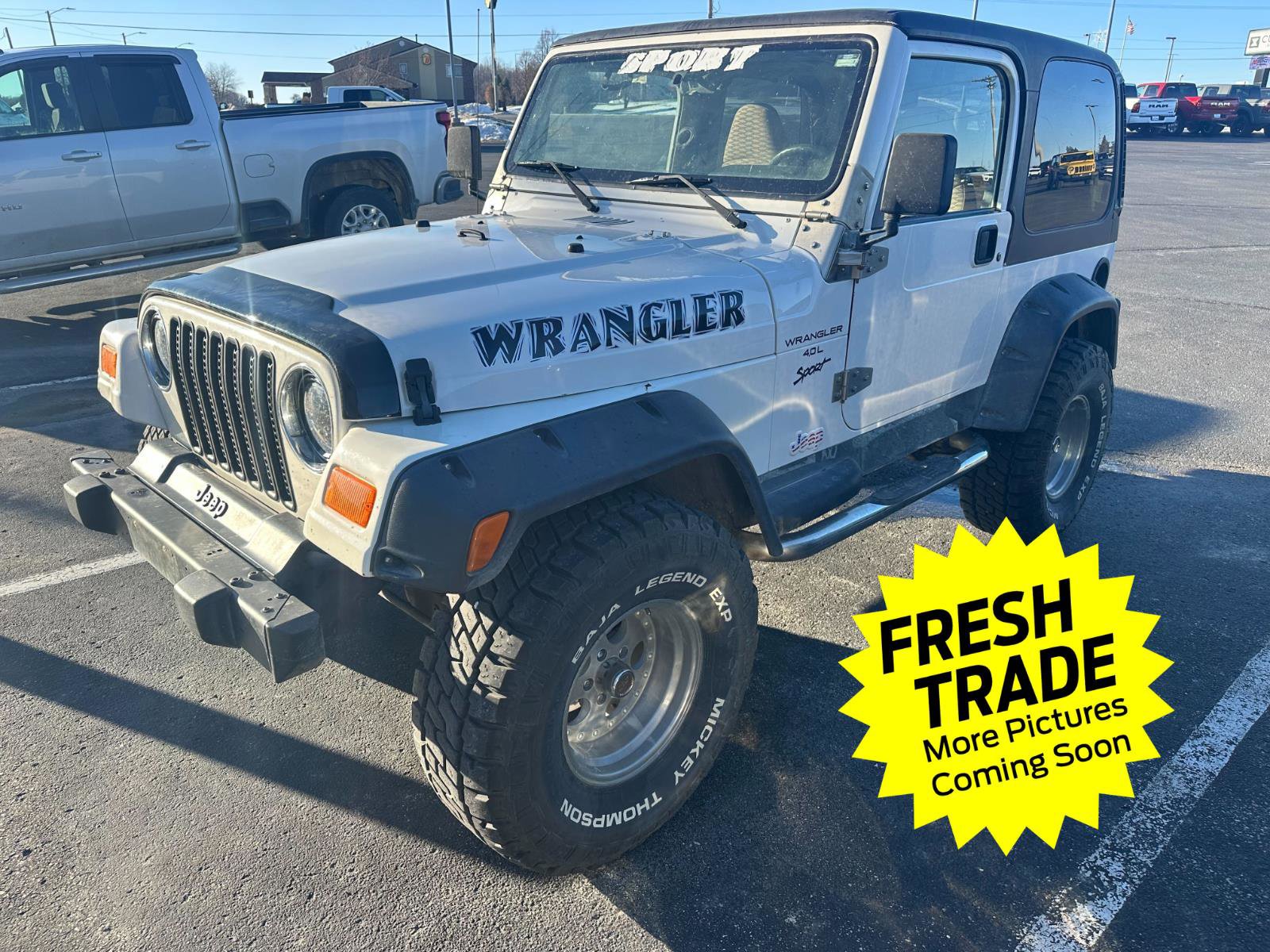 Used 2000 Jeep Wrangler Sport image 1