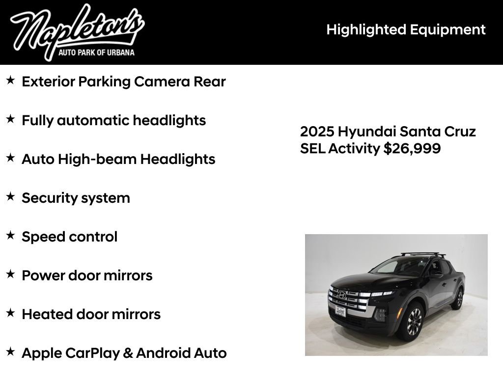 Certified 2025 Hyundai Santa Cruz SEL image 11