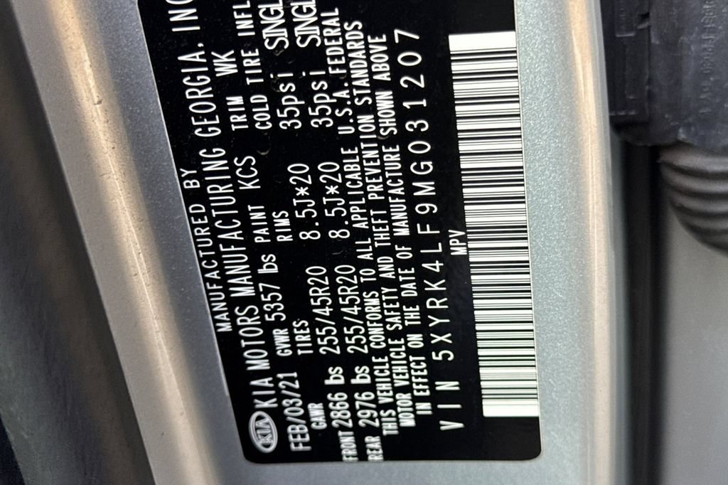 Used 2021 Kia Sorento SX FWD image 31