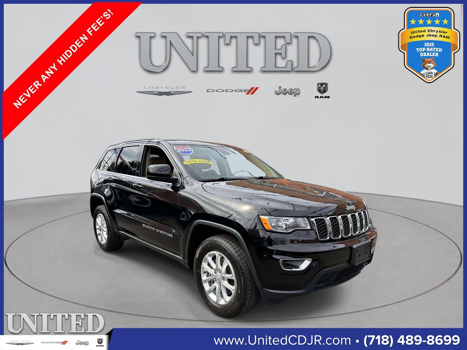 Used 2022 Jeep Grand Cherokee Laredo E w/ Security & Convenience Group AWD/4WD image 1