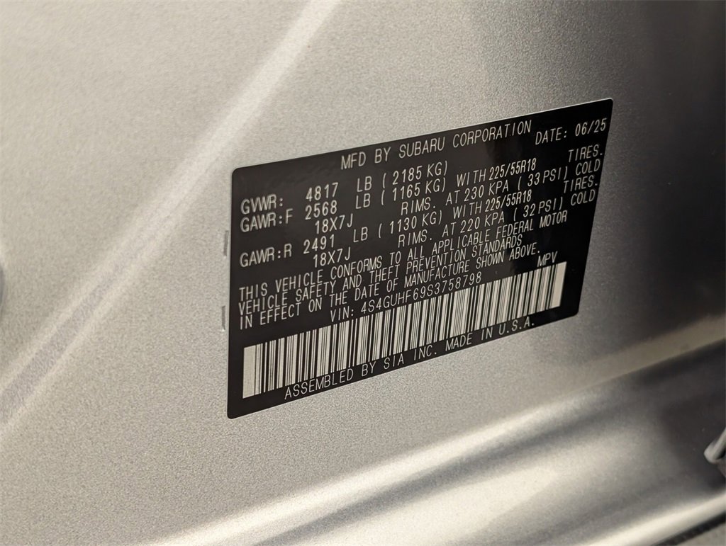 New 2025 Subaru Crosstrek 2.5i Sport image 10