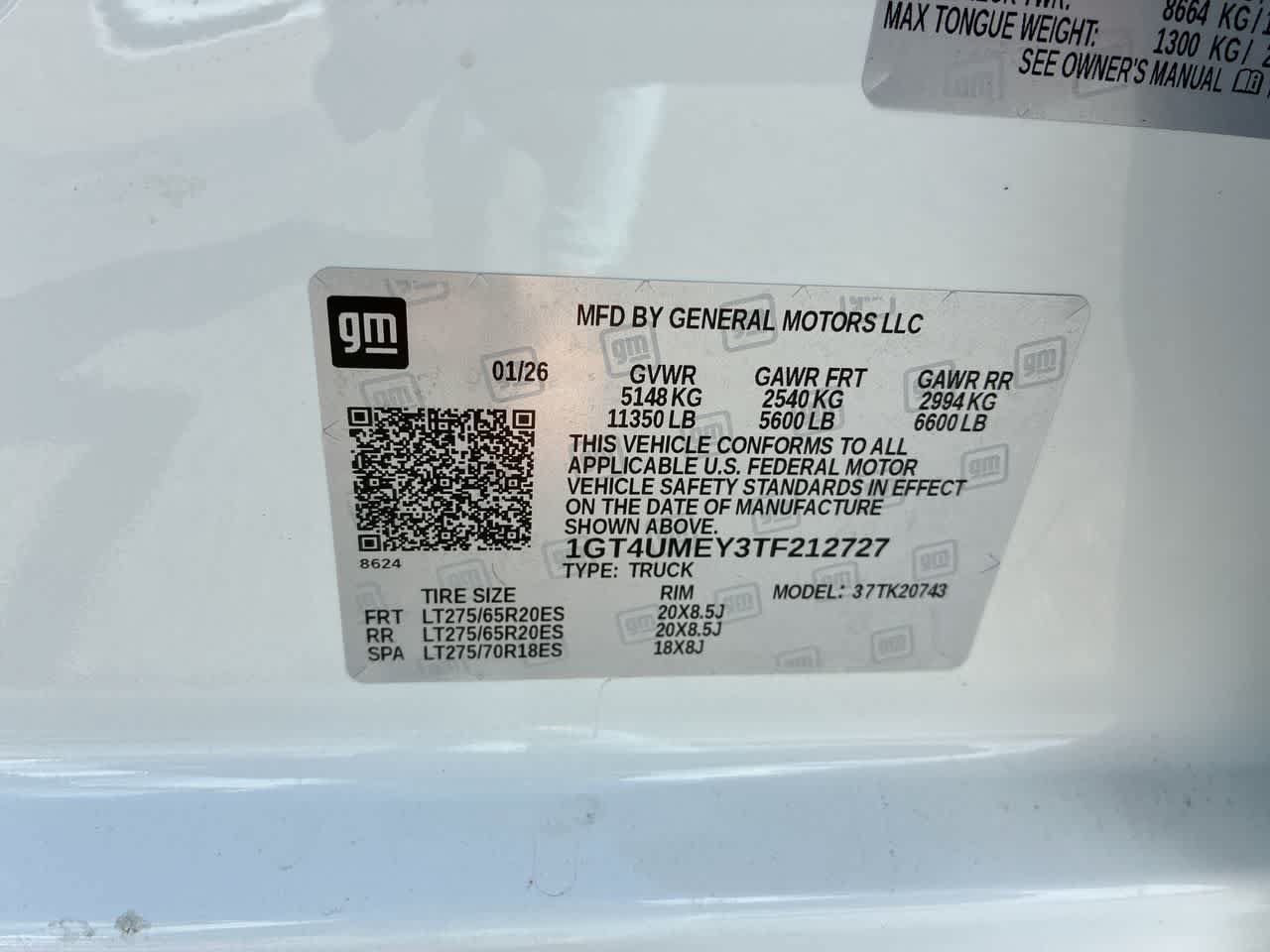 New 2026 GMC Sierra 2500 SLE w/ SLE Value Package; AWD/4WD image 33
