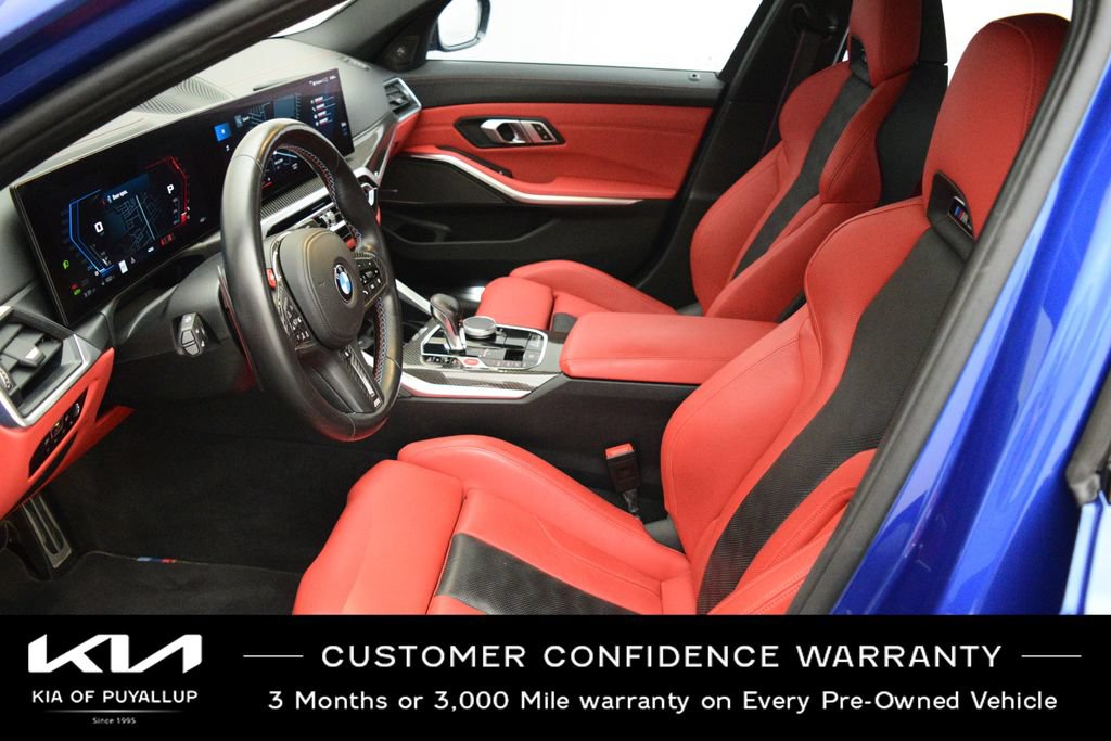 Used 2023 BMW M3 Competition w/ M Carbon Exterior Package AWD/4WD image 10