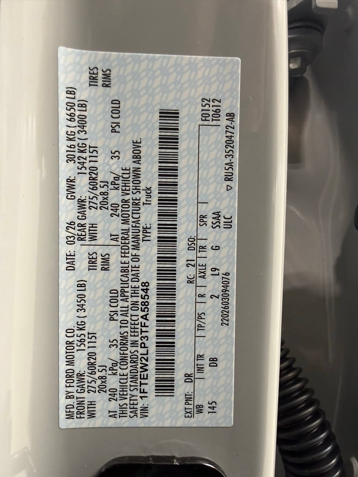 New 2026 Ford F150 STX AWD/4WD image 16