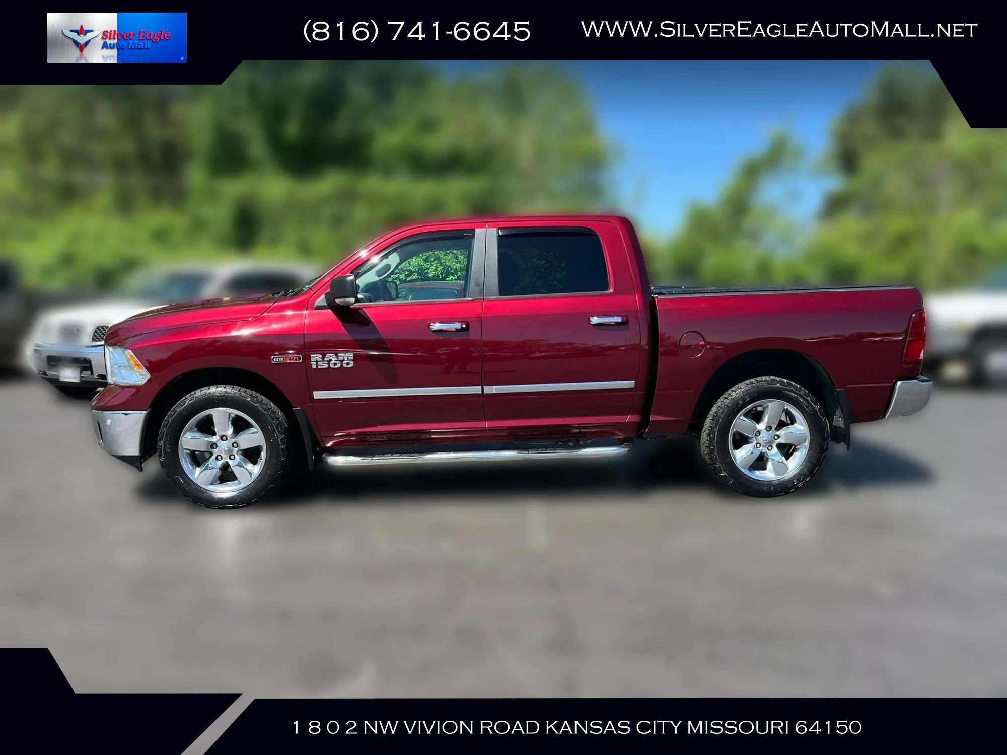 Used 2017 RAM 1500 Big Horn AWD/4WD image 2