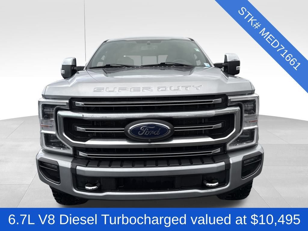 Used 2021 Ford F350 Platinum w/ Tremor Off-Road Package image 2