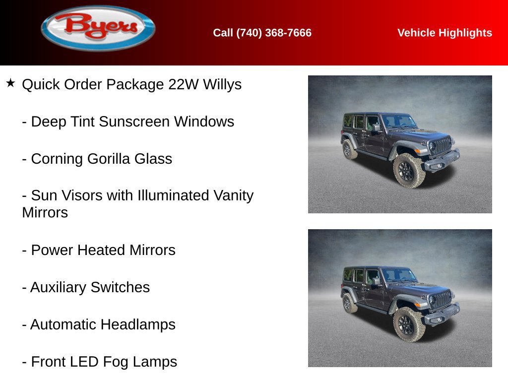 Used 2026 Jeep Wrangler Unlimited Sport AWD/4WD image 13