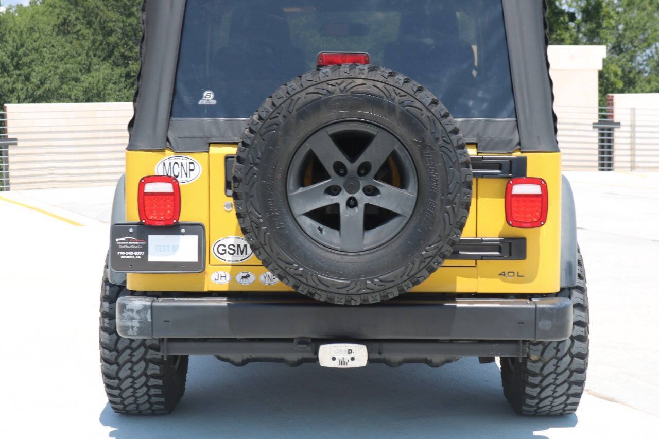 Used 2004 Jeep Wrangler X w/ Convenience Group AWD/4WD image 68