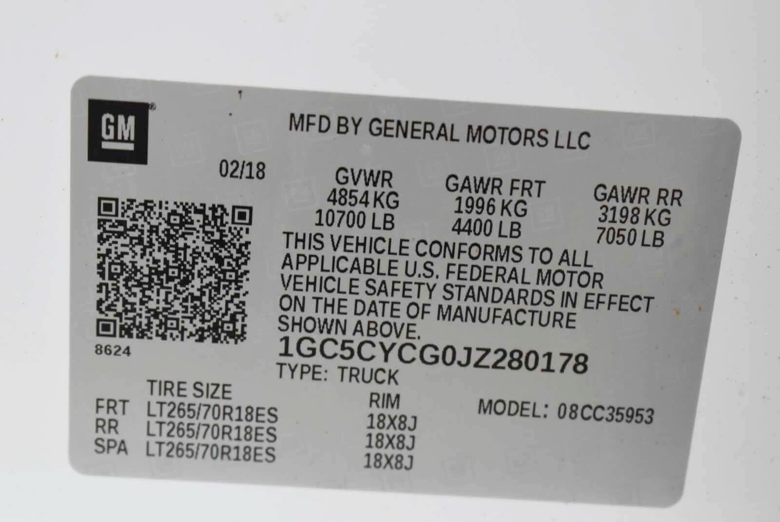 Used 2018 Chevrolet Silverado 3500 W/T RWD image 56
