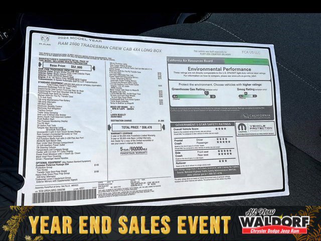 New 2024 RAM 2500 Tradesman image 13