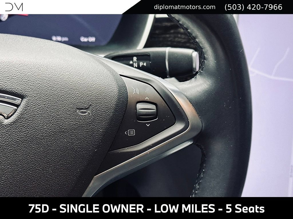Used 2017 Tesla Model S 75D AWD/4WD image 32