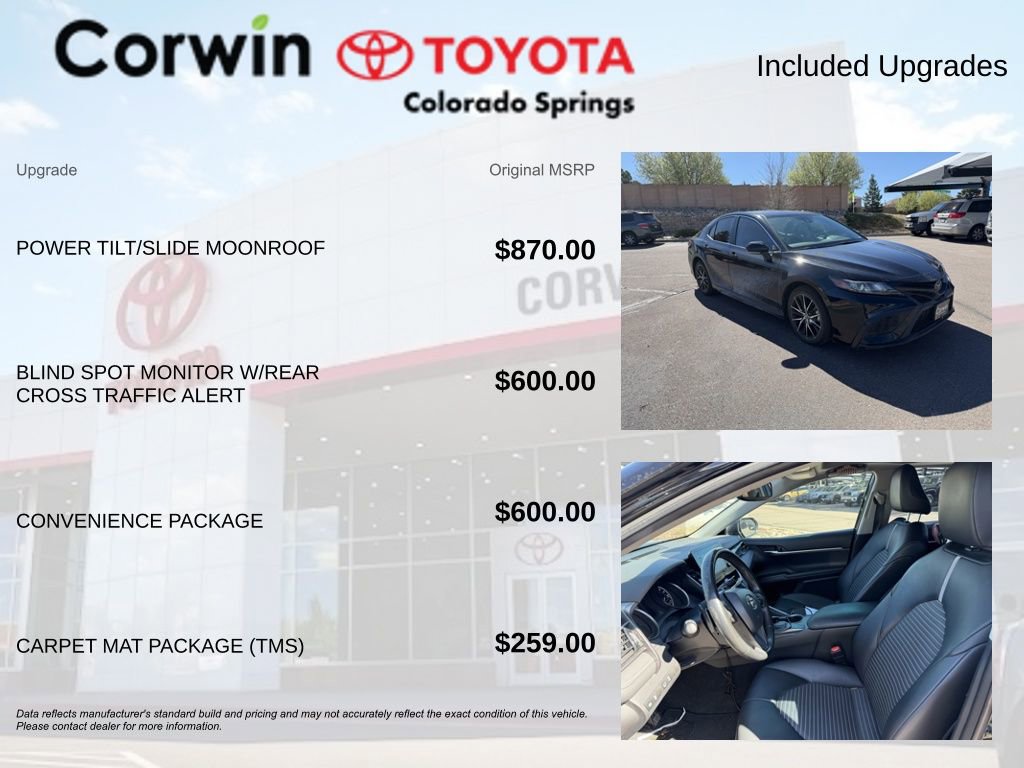 Used 2022 Toyota Camry SE w/ Convenience Package image 8