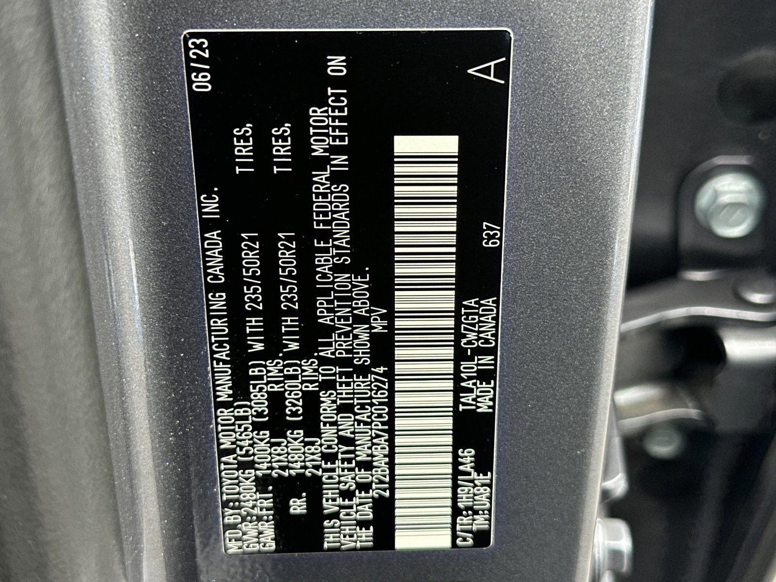 Used 2023 Lexus RX 350 FWD w/ Cold Area Package image 35