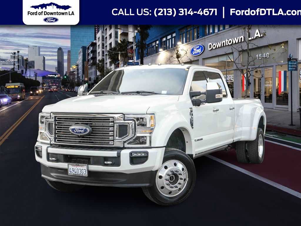 Used 2021 Ford F450 Platinum w/ FX4 Off-Road Package image 1