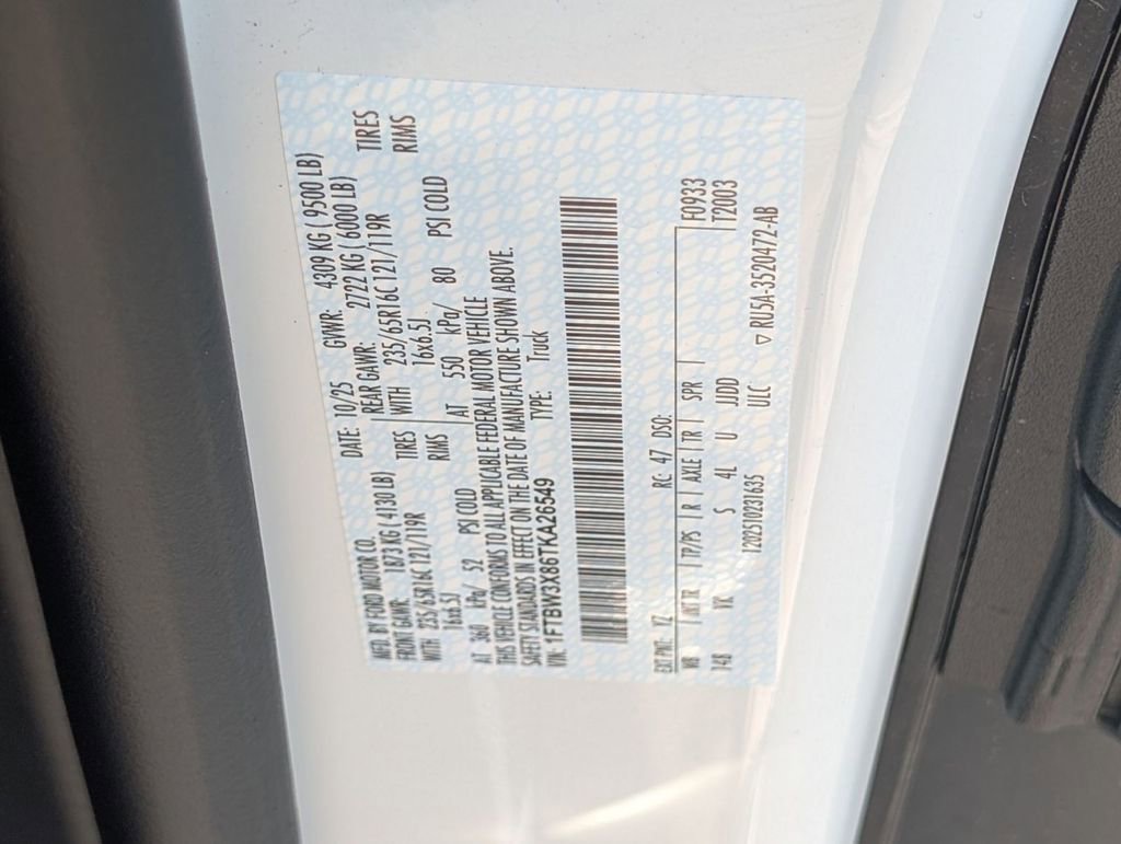 New 2026 Ford Transit 350 148 High Roof Extended w/ Load Area Protection Package image 30