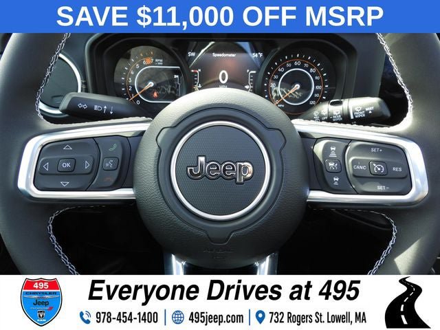 New 2025 Jeep Wrangler Unlimited Sahara w/ Technology Group AWD/4WD image 21