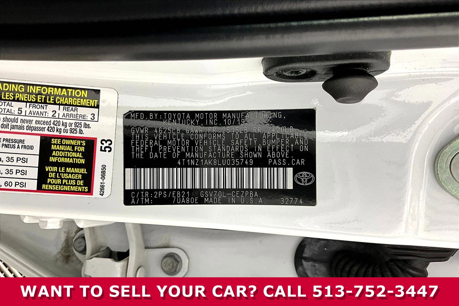 Used 2020 Toyota Camry TRD FWD image 18