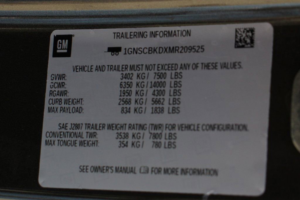 Used 2021 Chevrolet Suburban LS w/ Driver Alert Package image 47