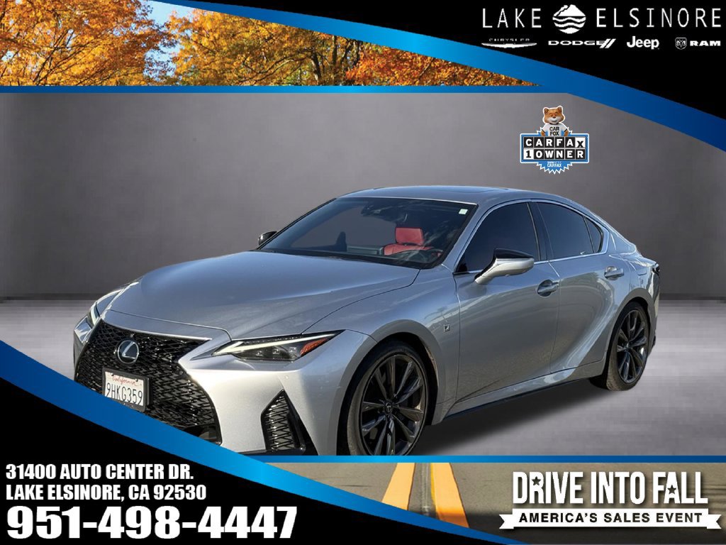Used 2023 Lexus IS 350 F Sport w/ Navigation Package RWD image 1