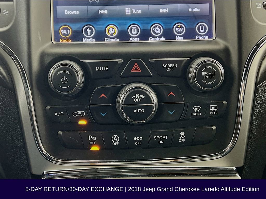 Used 2018 Jeep Grand Cherokee Altitude image 21