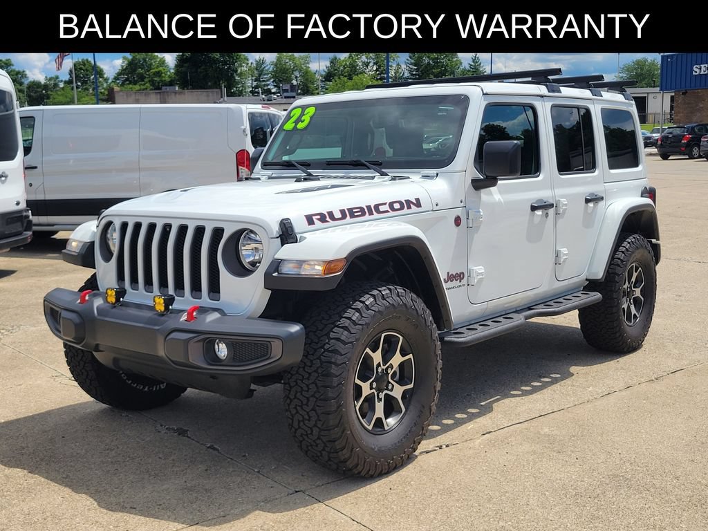 Used 2023 Jeep Wrangler Unlimited Rubicon w/ Cold Weather Group AWD/4WD video 2