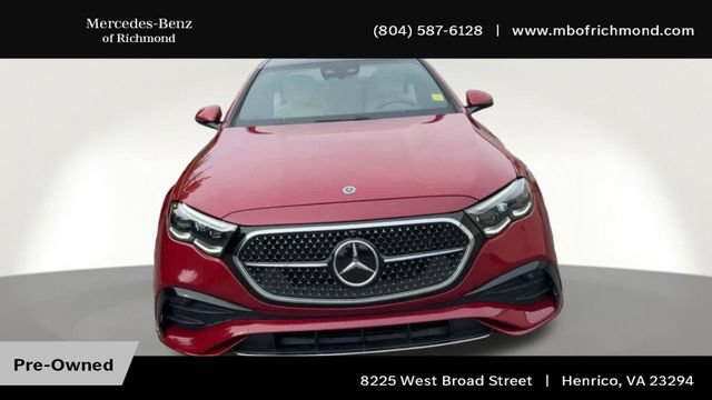 Used 2025 Mercedes-Benz E 350 4MATIC Sedan image 5