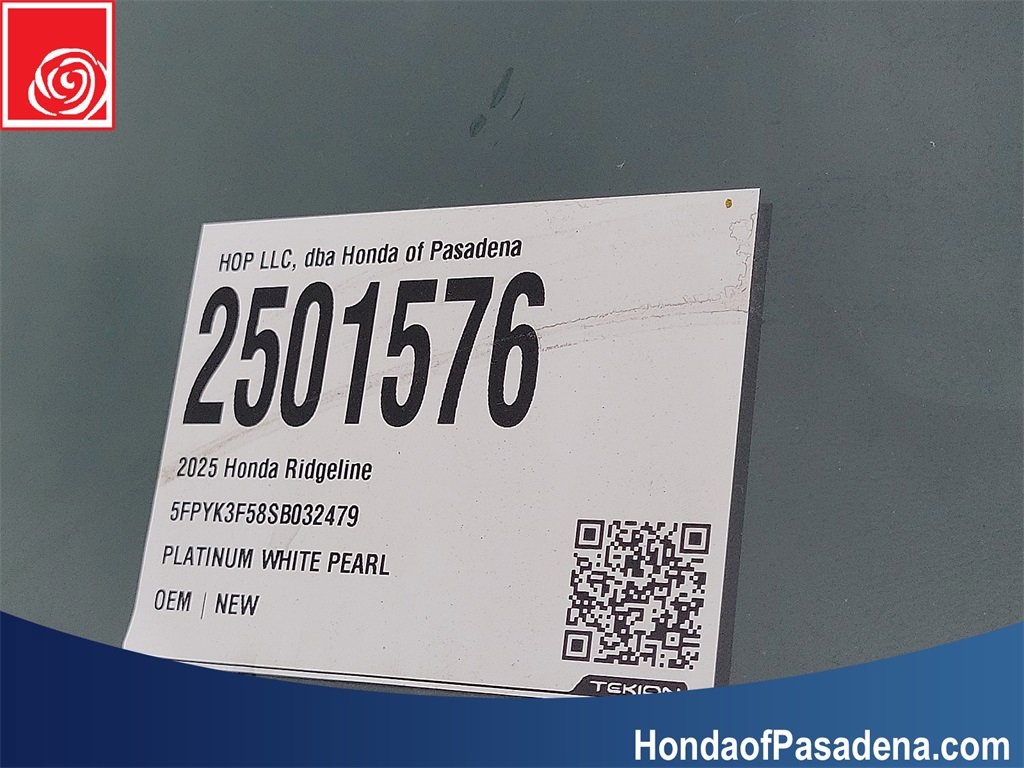 New 2025 Honda Ridgeline RTL image 21