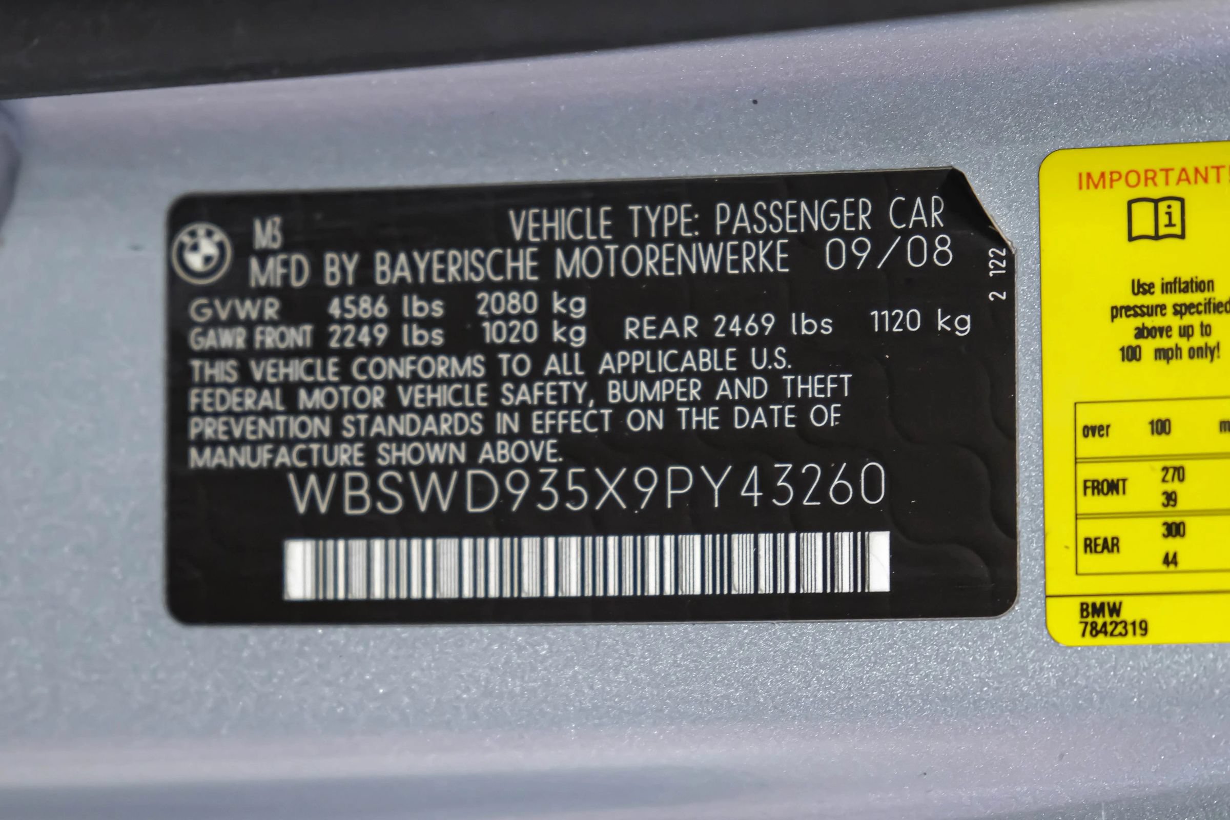 Used 2009 BMW M3 Coupe RWD image 61