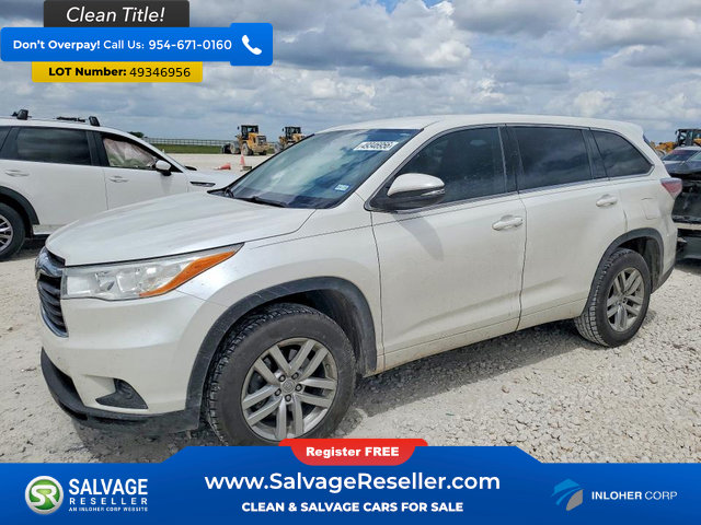 Used 2014 Toyota Highlander LE FWD image 1