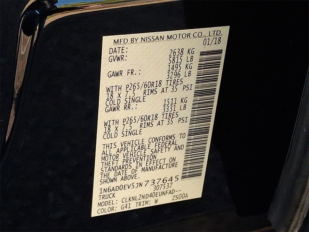 Used 2018 Nissan Frontier SV w/ Value Truck Package image 25